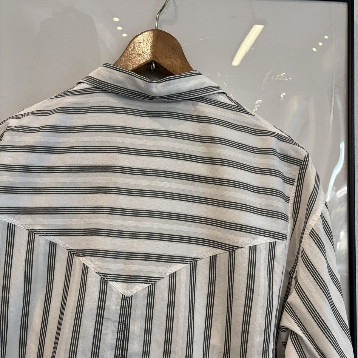 Kansai Yamamoto KANSAI YAMAMOTO STRIPED GEOMETRIC SHIRT Size US M / EU 48-50 / 2 - 6 Thumbnail