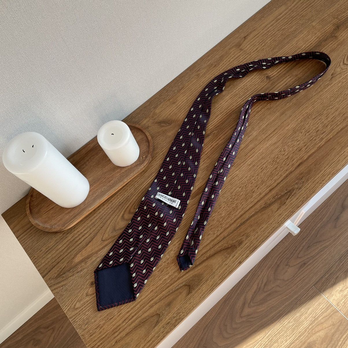 Giorgio Armani Luxury Tie Giorgio Armani Cravatte Tie Silk 00s Old Money Size ONE SIZE - 1 Thumbnail