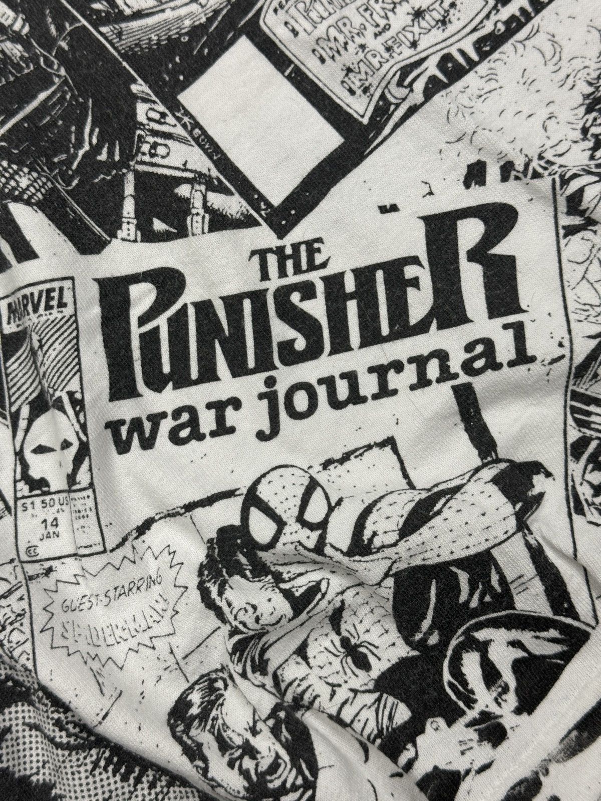 DC Comics The Punisher - 1992 Megaprint T-shirt Size US L / EU 52-54 / 3 - 8 Thumbnail