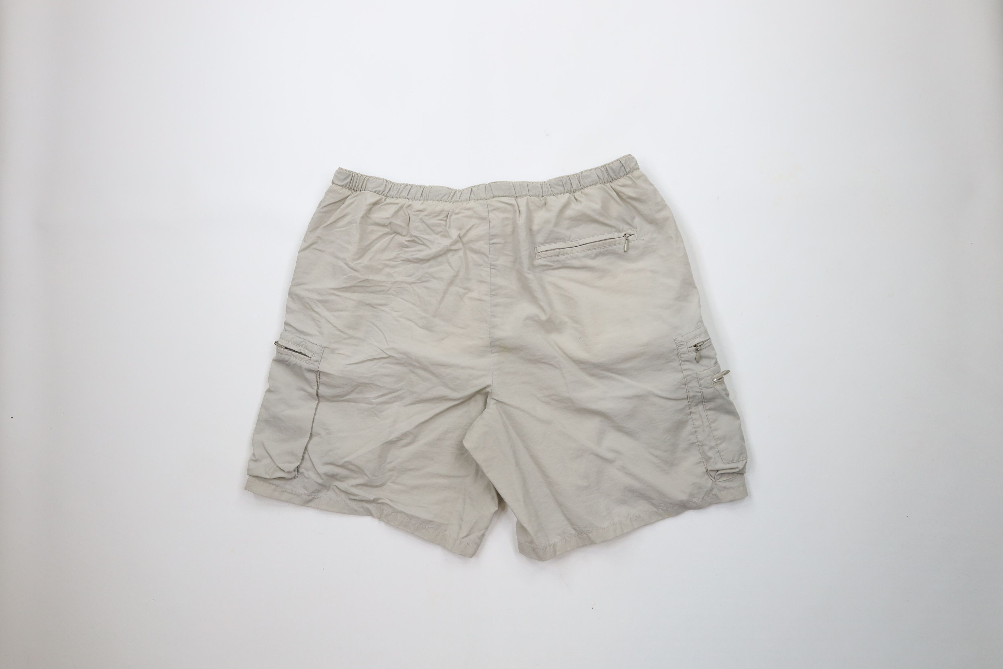 Columbia × Vintage Vintage 90s Columbia Belted Lined Above Knee Cargo Shorts Size US 34 / EU 50 - 9 Thumbnail