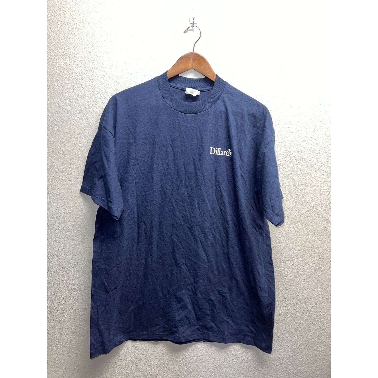 Jerzees Vintage Dilliards Shirt Dilliard's Shop Blue Tee Large 90s Size US L / EU 52-54 / 3 - 1 Thumbnail