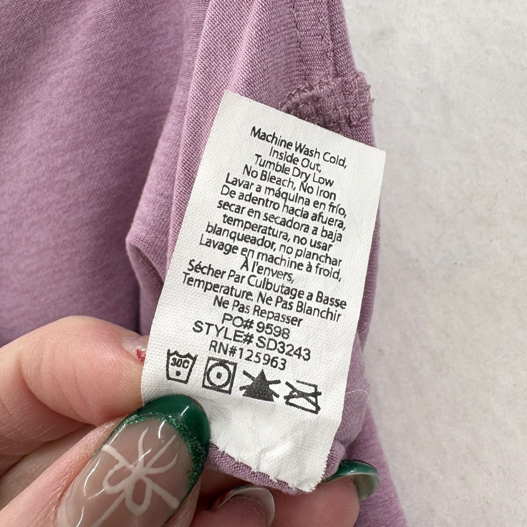 Beyond Yoga Beyond Yoga Purple Leggings Womens Small Ankle High Rise Stretch Jersey Knit Pull On Size 28" / US 6 / IT 42 - 6 Thumbnail