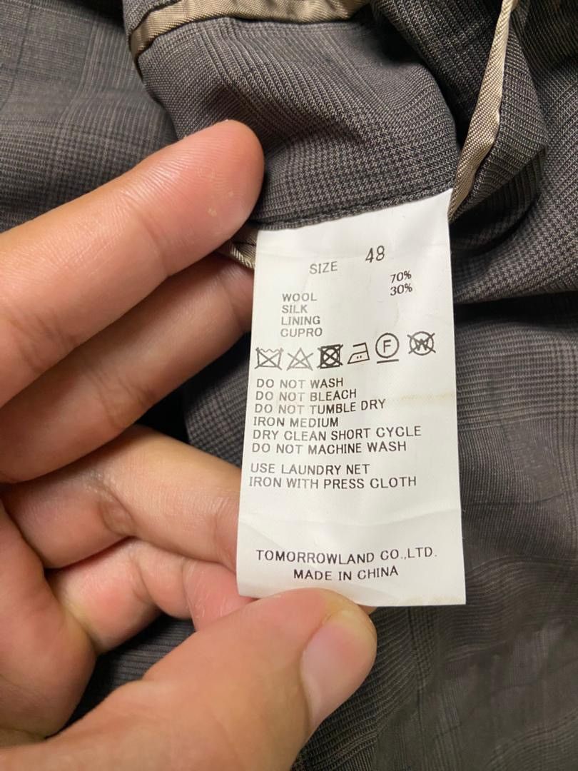 Ermenegildo Zegna ERMENEGILDO ZEGNA Water Repellent Blazer (194) Size US XXS / EU 40 - 4 Thumbnail