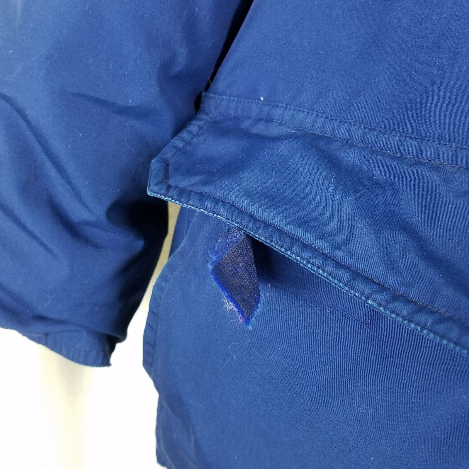 Vintage Vtg Hermans Goose Down Puffer Jacket Parka Mens L Navy Blue Size US L / EU 52-54 / 3 - 10 Thumbnail