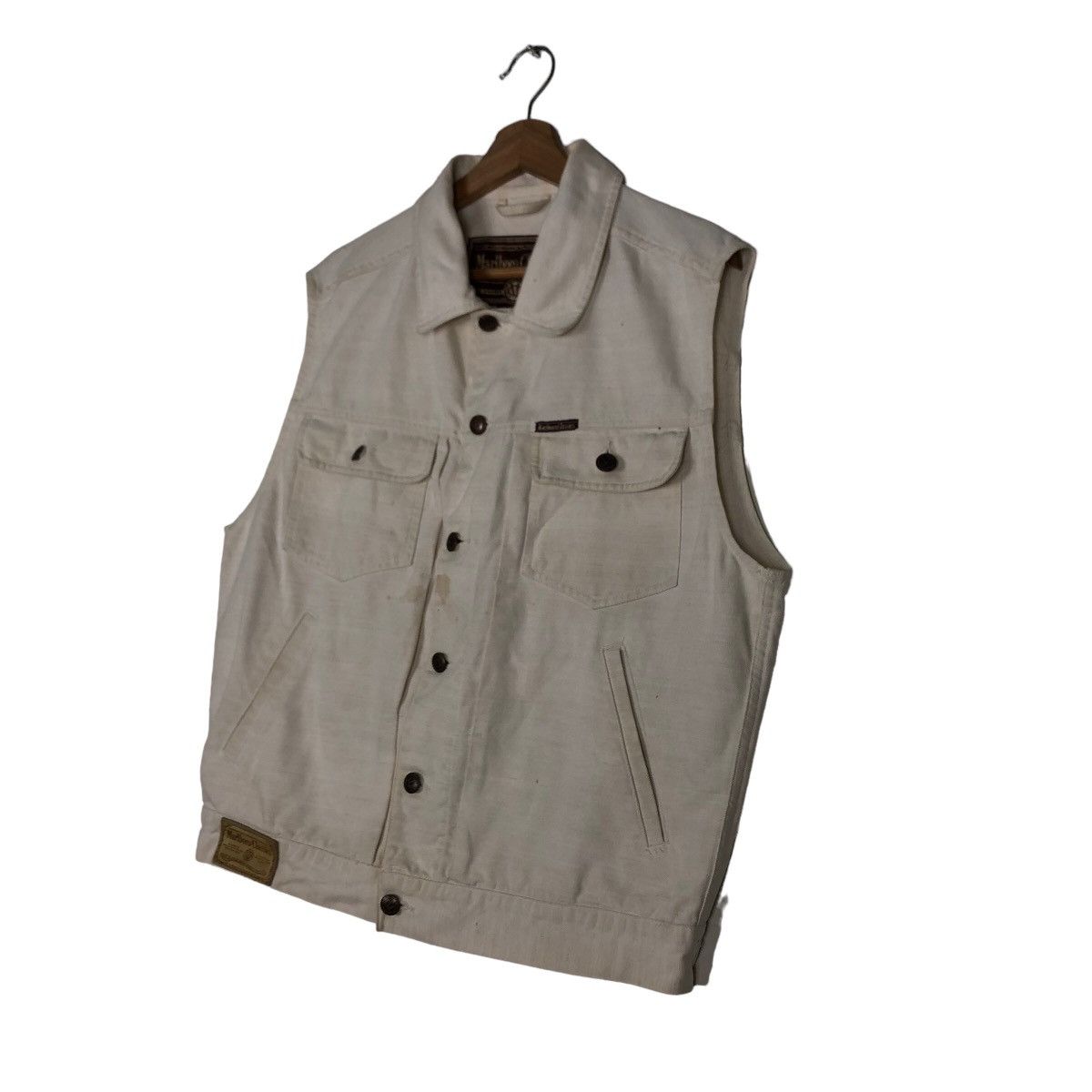 Japanese Brand 🔥Vtg Utility Vest Jacket Marlboro Classic Size US L / EU 52-54 / 3 - 2 Thumbnail