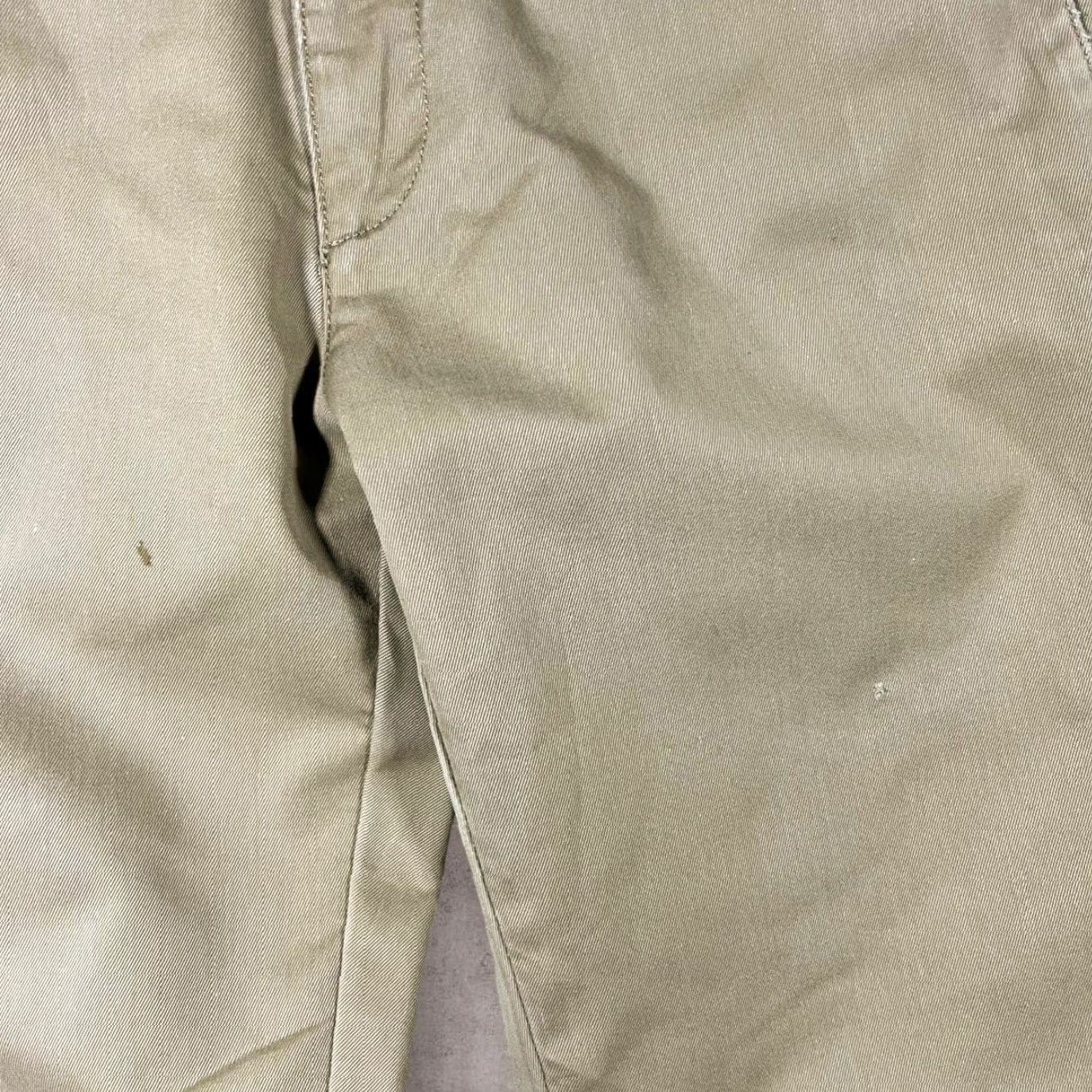 Carhartt Carhartt Sid Pant Beige Trousers Slim Skater Low Waist Chino 31 x 34 Mens 33" Waist Inside Leg 33" Rise 12.5" Logo Accents Vintage DC2 Size US 31 - 7 Thumbnail