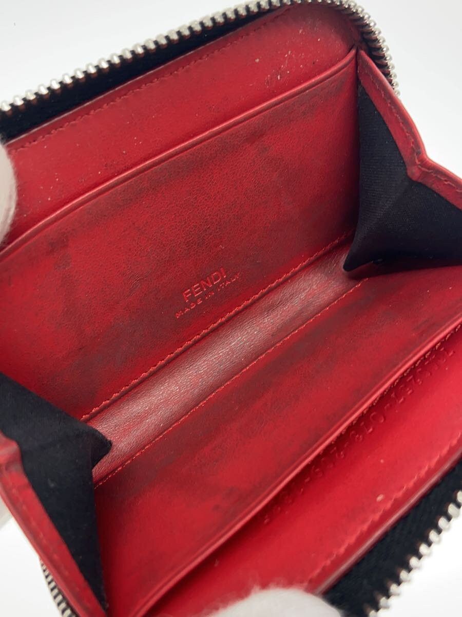 Fendi Fendi Leather Coin Case Black Size ONE SIZE - 4 Thumbnail