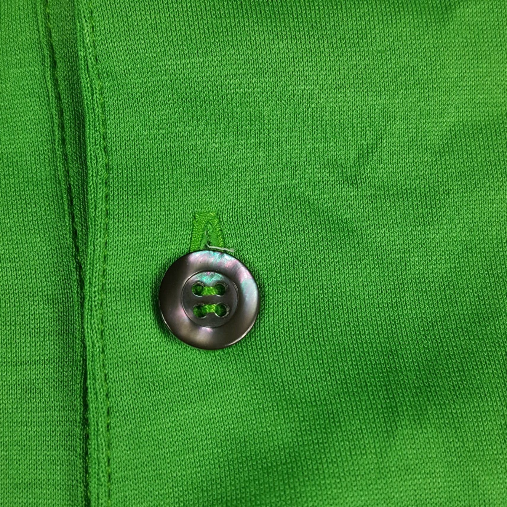 Vintage VINTAGE Raffi Polo Shirt Men's XL Green 90s Preppy Golf Collar Short Sleeve Cotton Button Shirt Size US XL / EU 56 / 4 - 3 Thumbnail