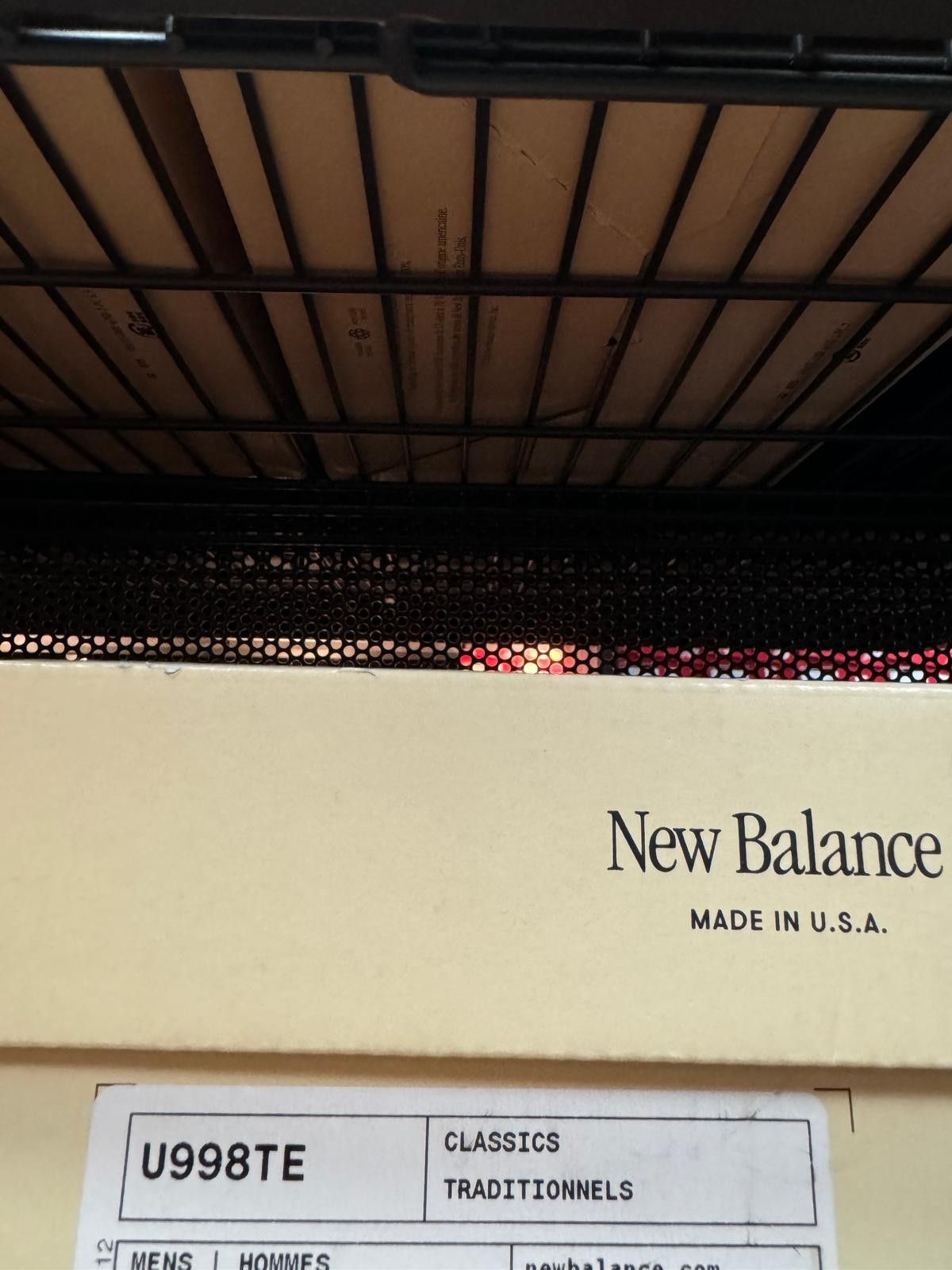 New Balance o1w1db10824 998 Core Rubber-Trimmed Full-Grain Sneakers Size US 7.5 / EU 40-41 - 7 Thumbnail