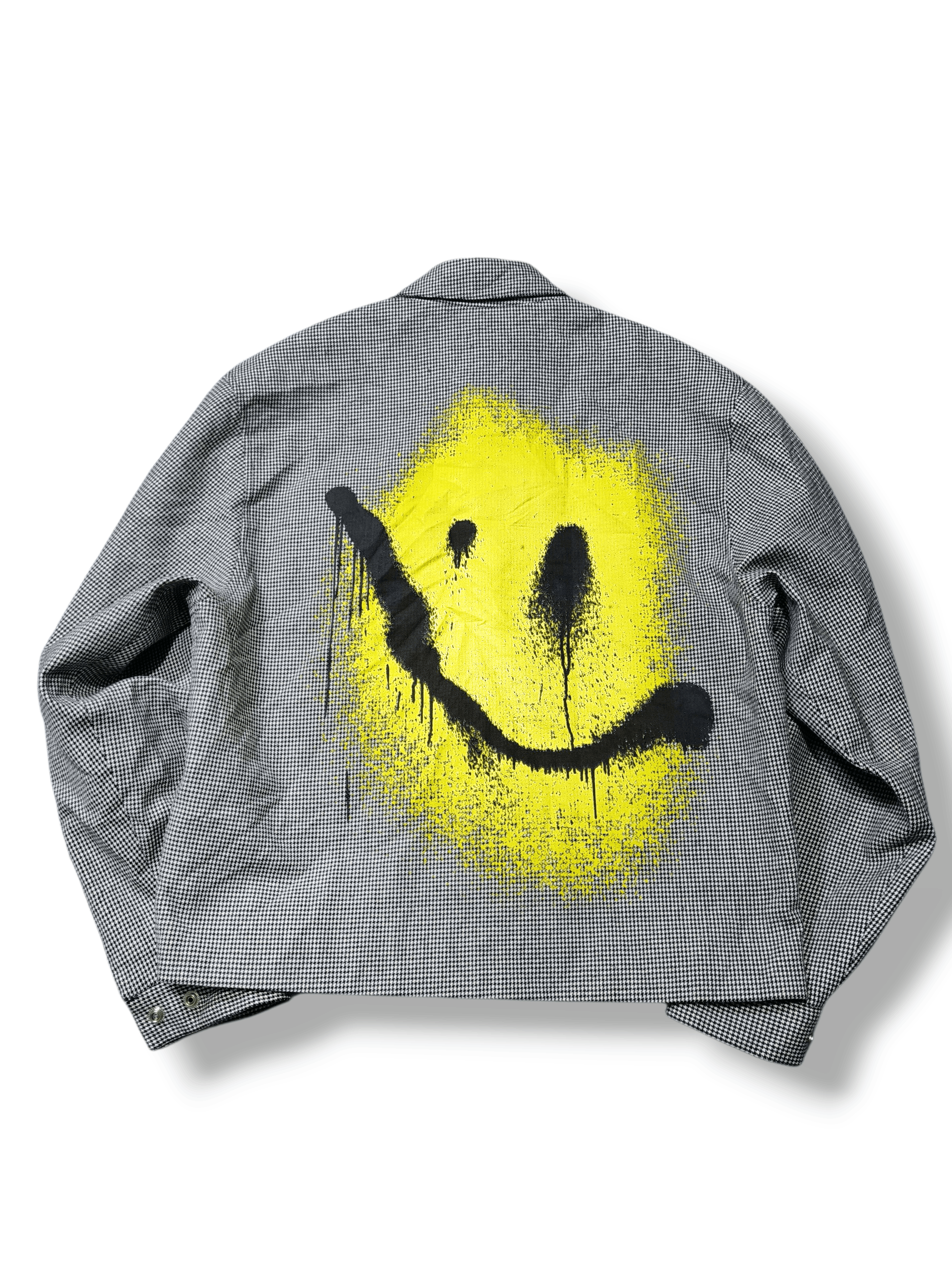 Alexander Wang SS 19 Alexander Wang Spray Smiley Coach Jacket Size US M / EU 48-50 / 2 - 1 Thumbnail