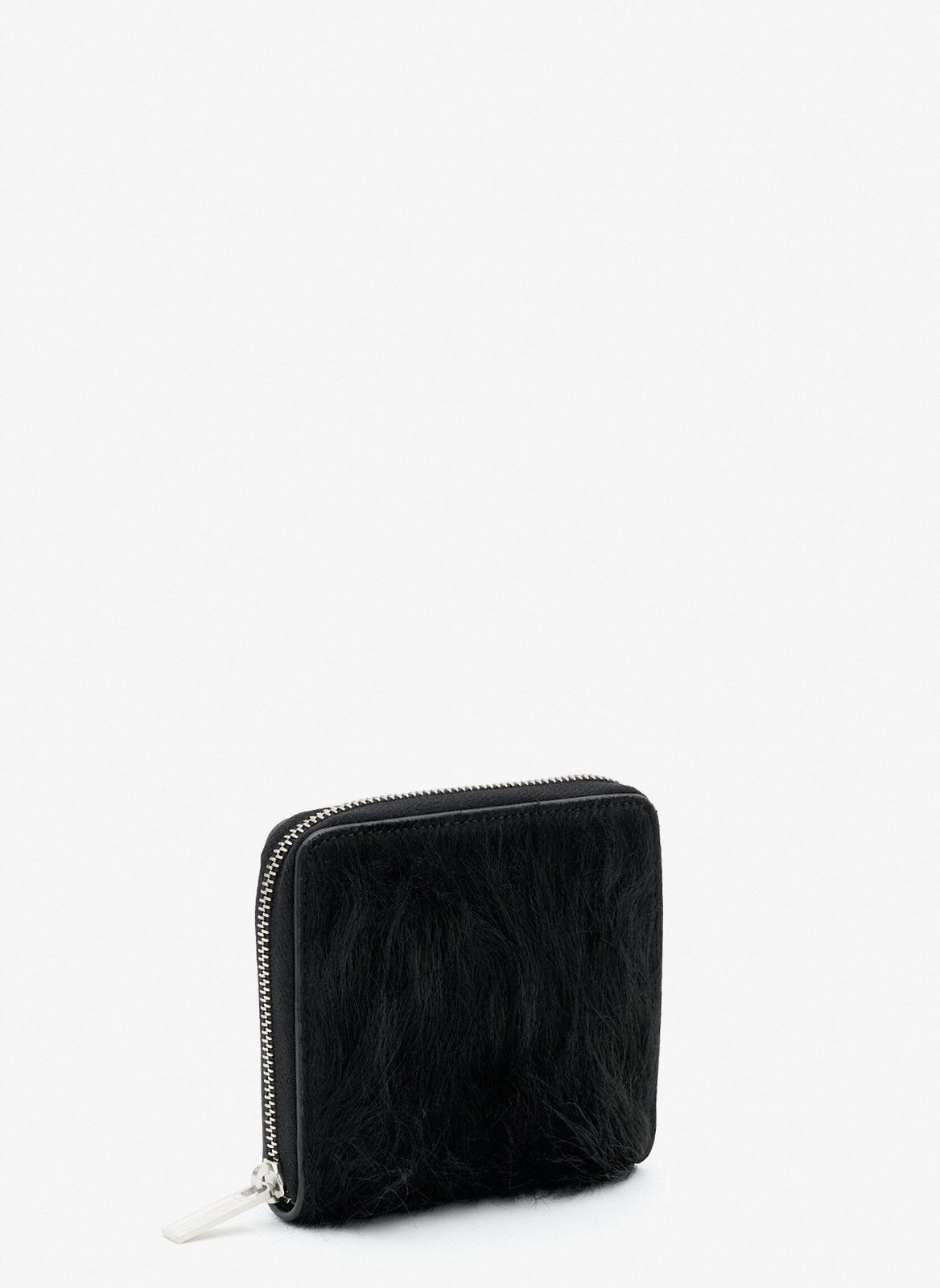 Rick Owens Rick Owens Cow Fur Zipped Leather Wallet Size ONE SIZE - 3 Thumbnail