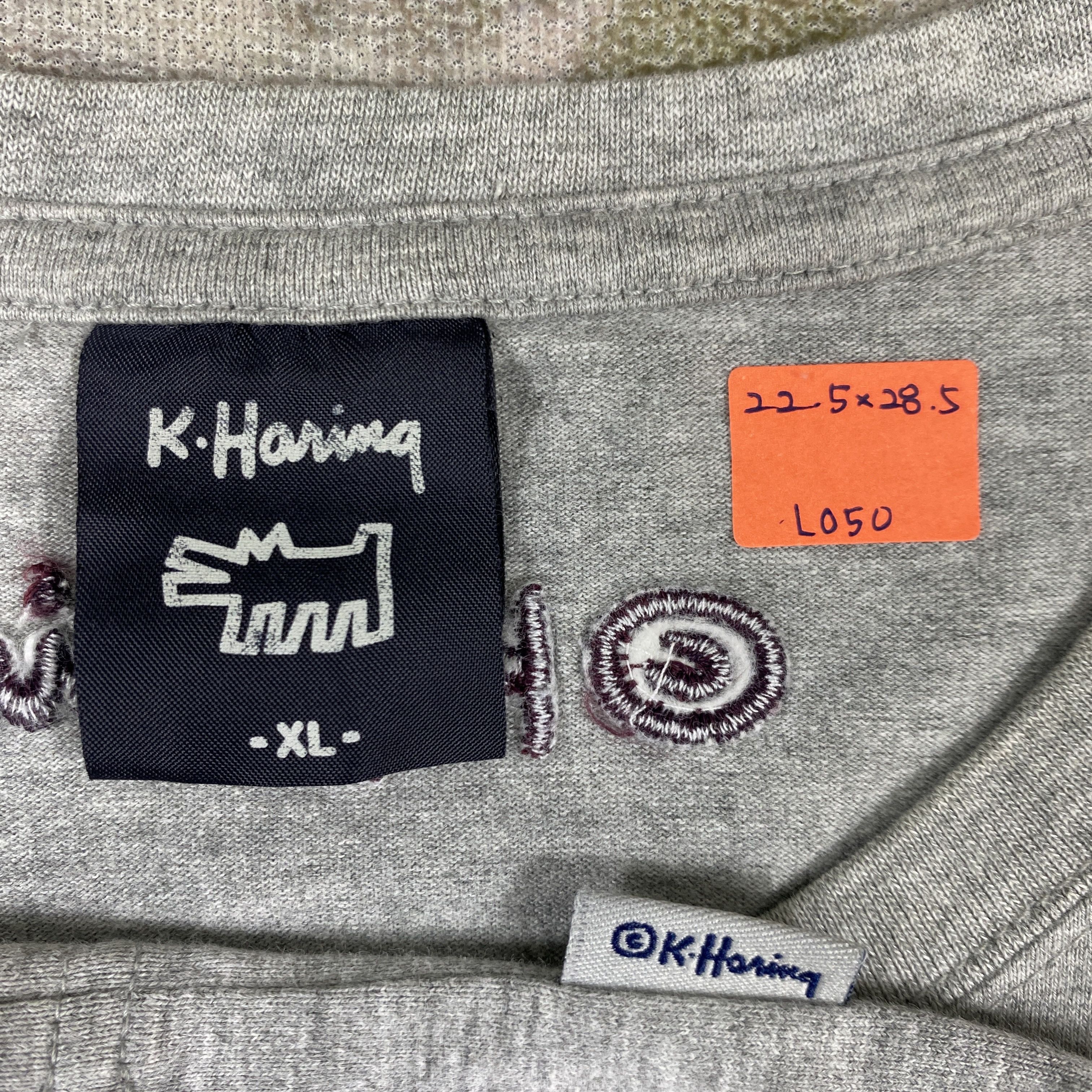 Japanese Brand Vintage Keith Haring Large t-shirt - L050 Size US L / EU 52-54 / 3 - 4 Thumbnail