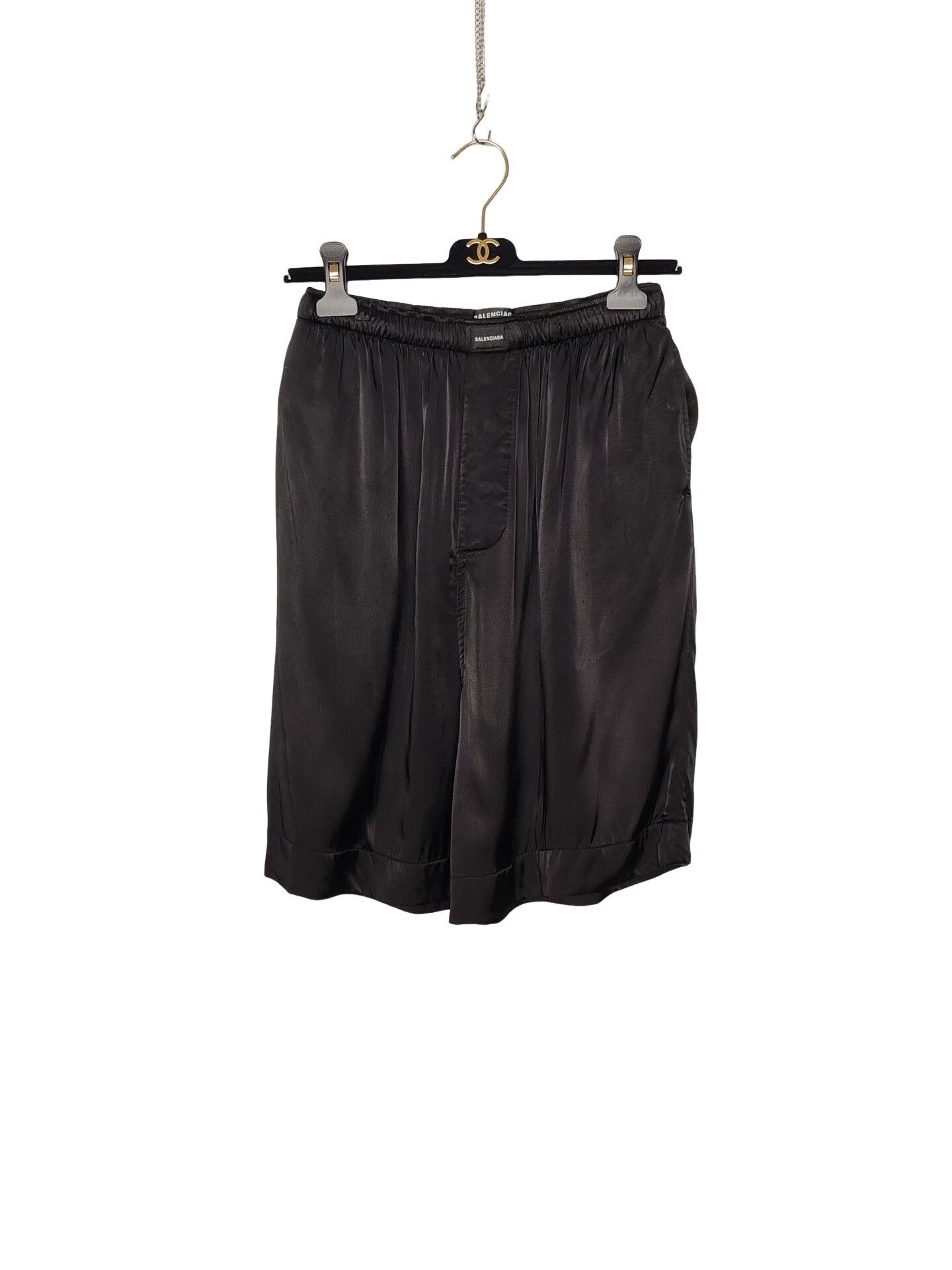 Balenciaga Balenciaga Embroidered Logo Shorts Size 44 Size US 28 / EU 44 - 1 Thumbnail