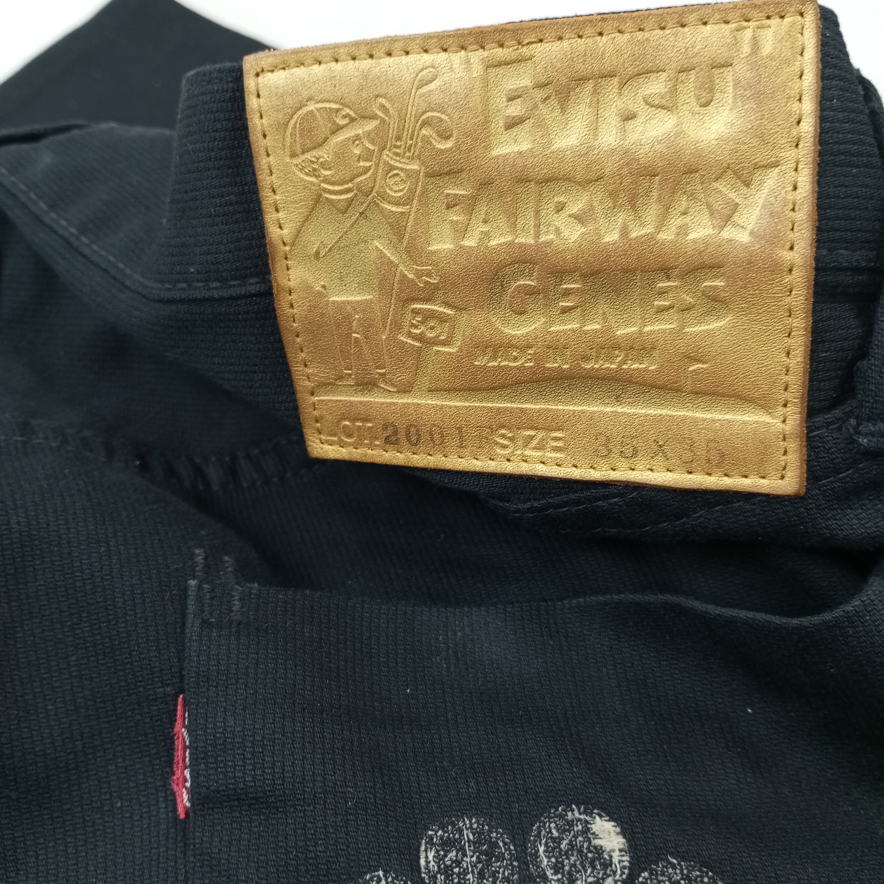 Japanese Brand Evisu Streetwear Custom Daicock Pants c235n3 Size US 32 / EU 48 - 14 Thumbnail
