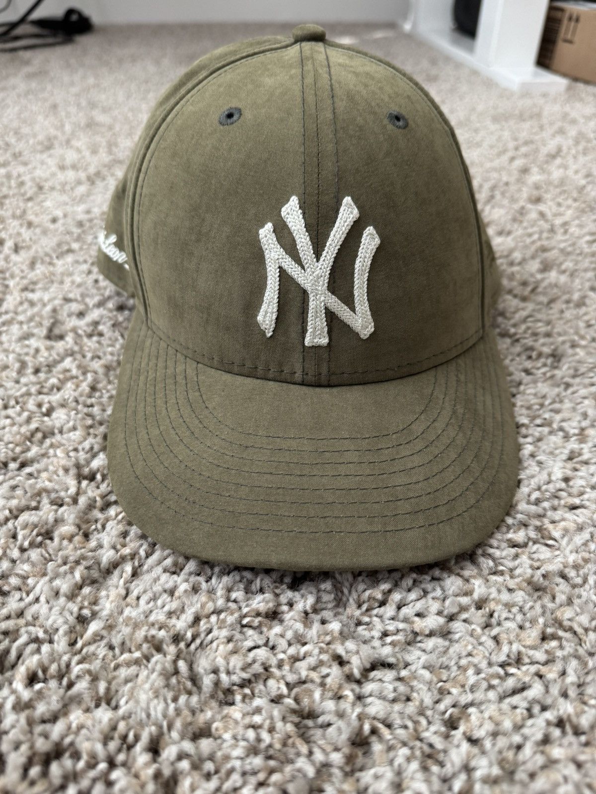 Aime Leon Dore Aime Leon Dore Yankees Olive Green | Grailed