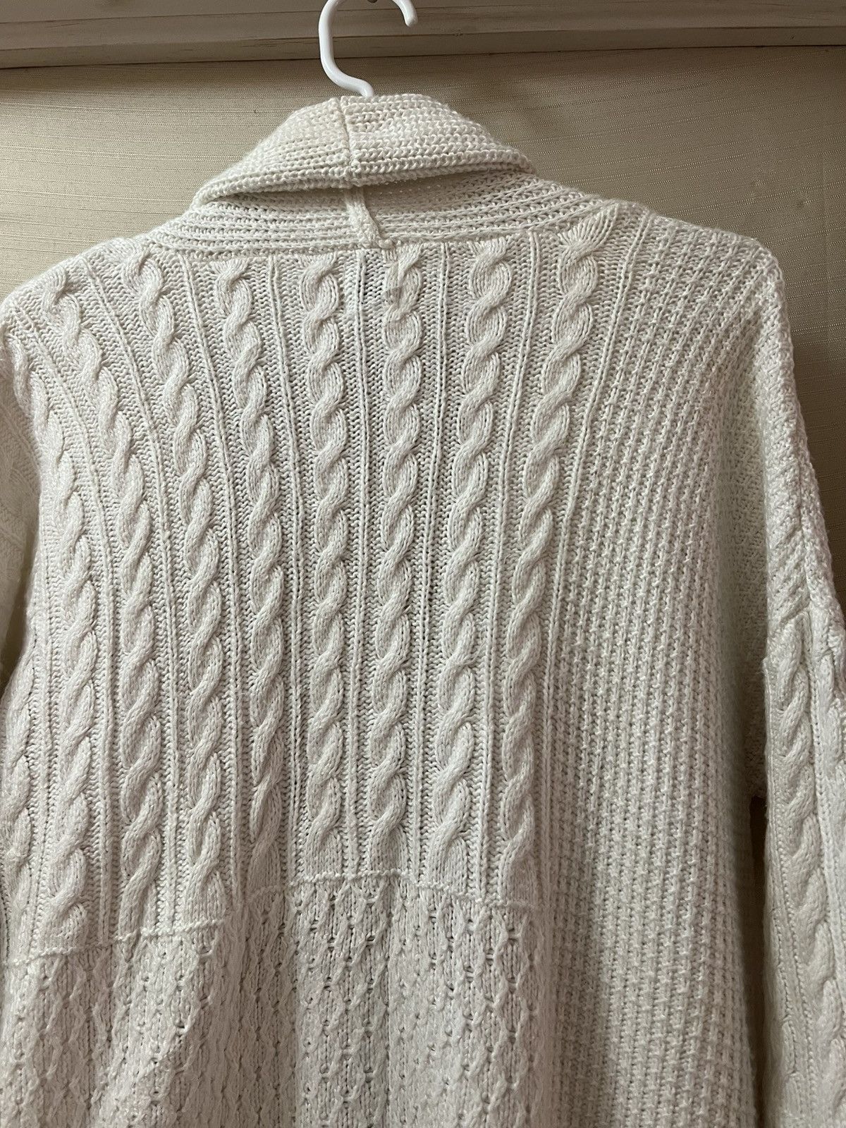 Joie Joie cream knitted open front cardigan size medium Size M / US 6-8 / IT 42-44 - 8 Thumbnail