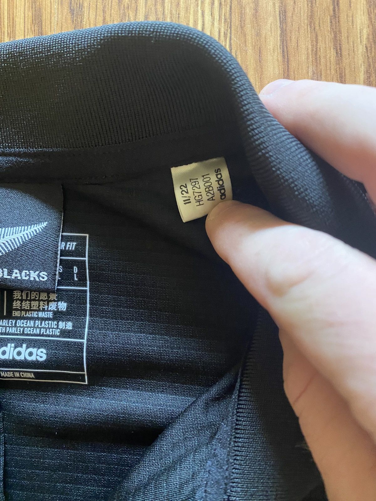 Adidas Brand New All Blacks Rugby Jersey Size US L / EU 52-54 / 3 - 4 Thumbnail