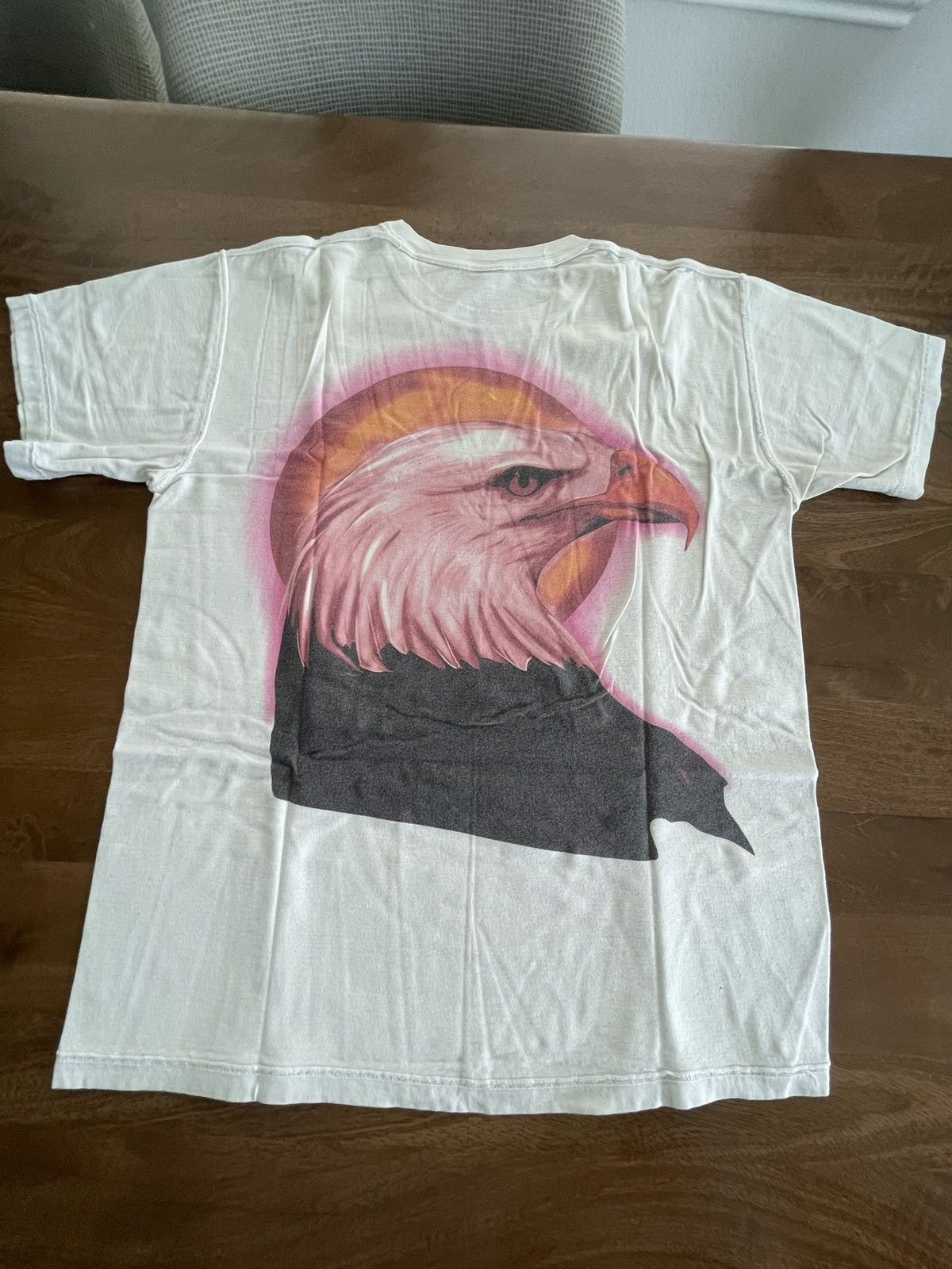 Travis Scott Rare Eagle tee from birds album launch Size US M / EU 48-50 / 2 - 1 Thumbnail