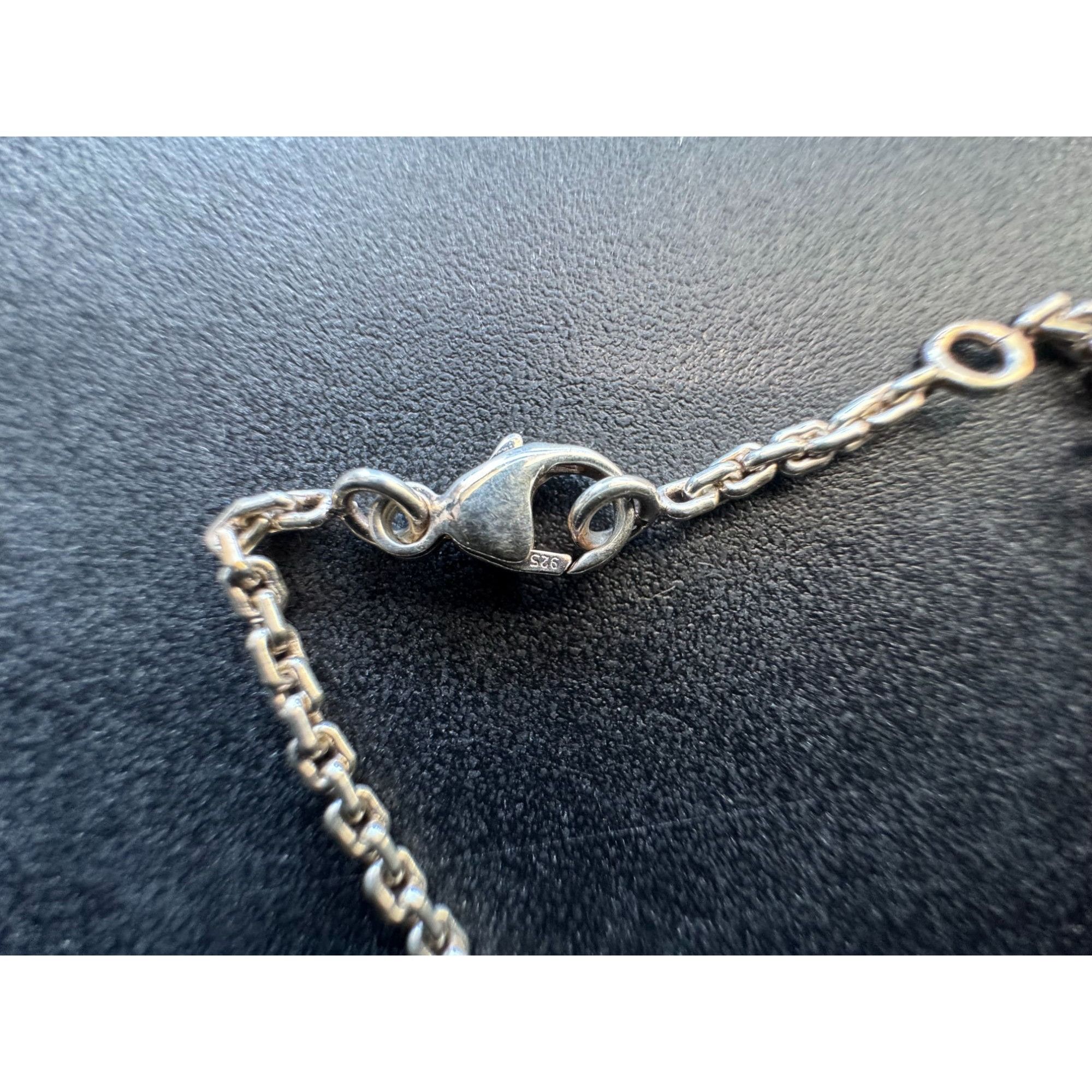 Louis Vuitton LOUIS VUITTON Bracelet Lockit Ag925 Silver Authentic Size ONE SIZE - 4 Thumbnail