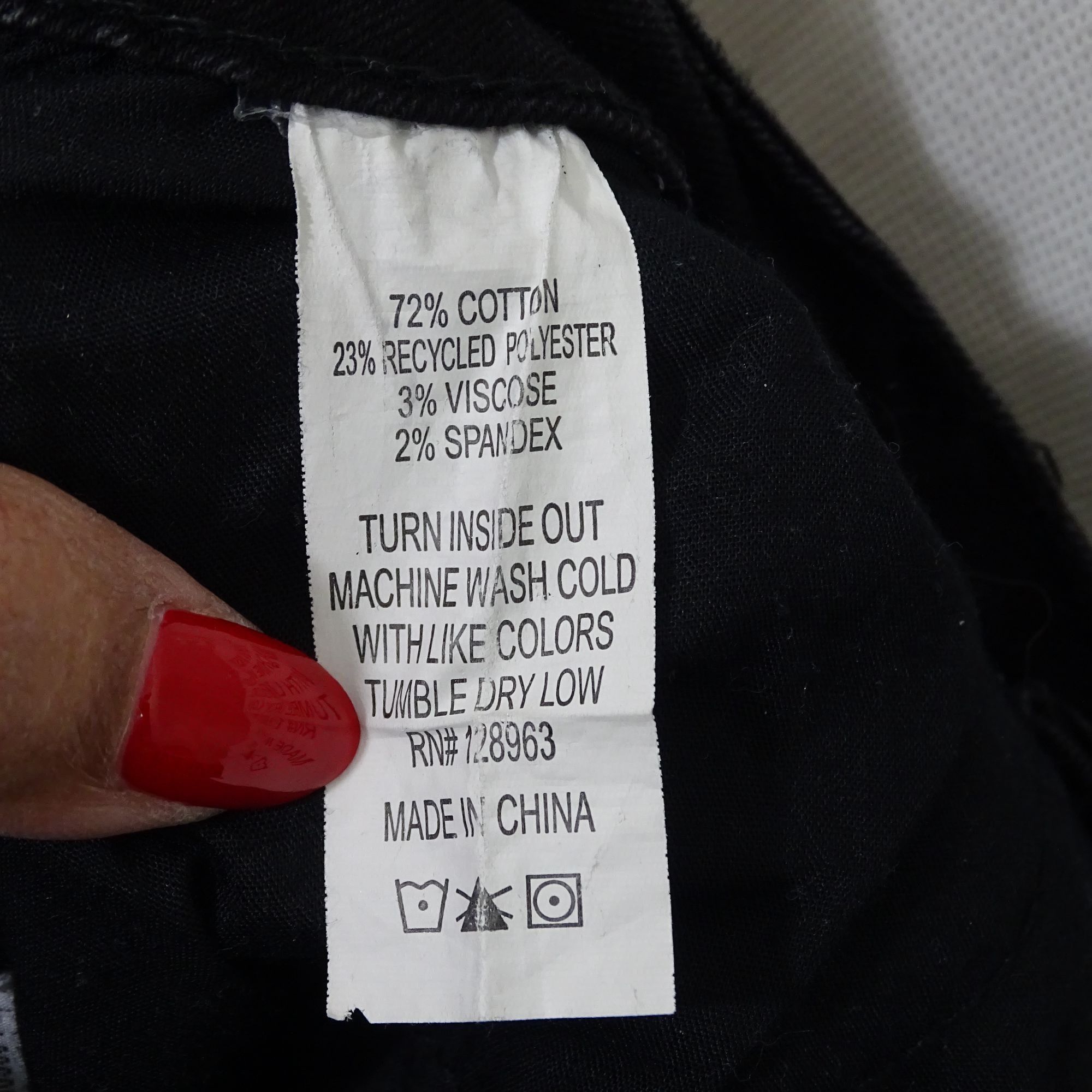 Other Indigo Rein Black Flare Jeans Women Juniors Size 11 Ripped Size 28" / US 6 / IT 42 - 7 Thumbnail