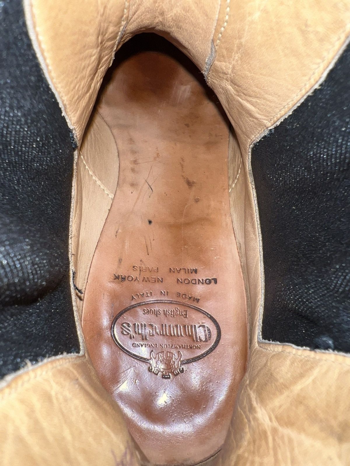 Church's CHURCH'S women Monmouth Black leather chelsea boots Size US 7.5 / IT 37.5 - 13 Thumbnail