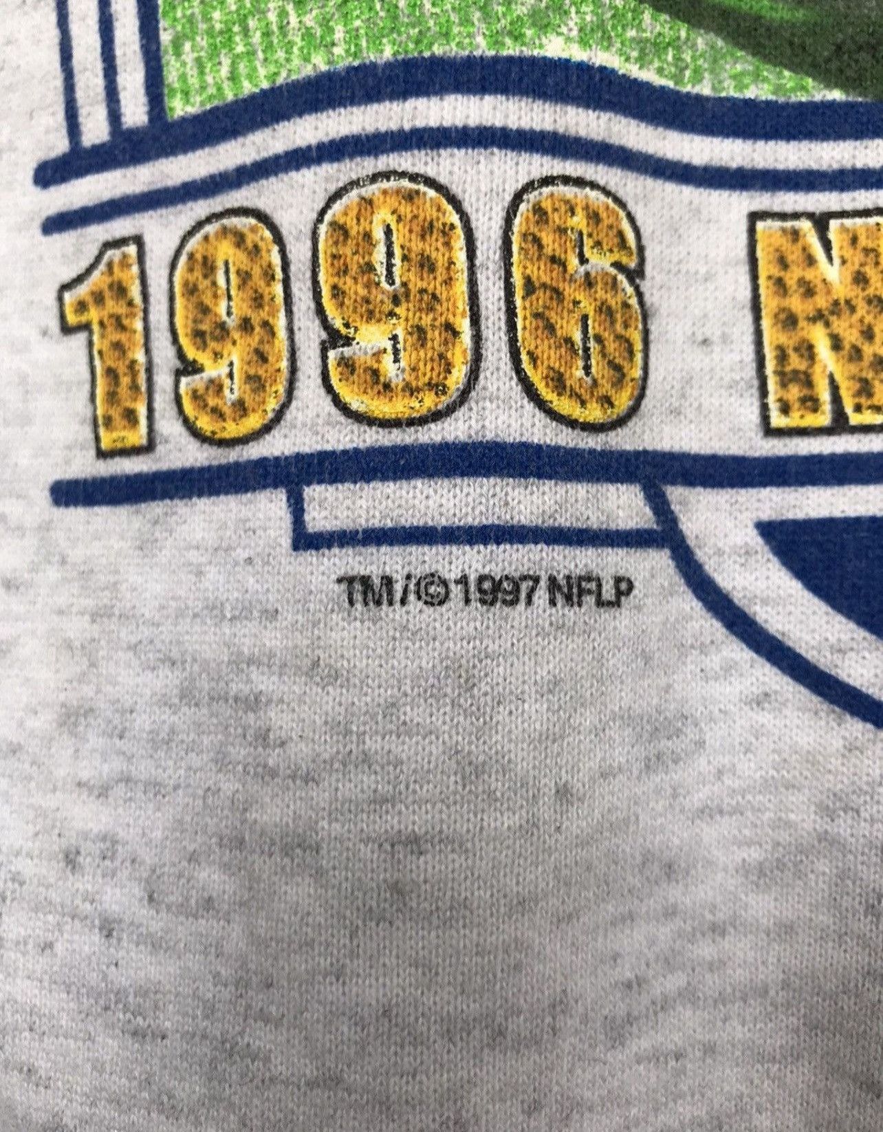 Vintage Vintage 90s Green Bay Packers NFC 1996 Champion Sweatshirt Size US M / EU 48-50 / 2 - 3 Thumbnail