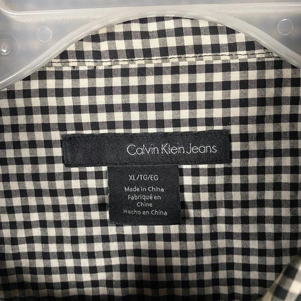 Calvin Klein Calvin Klein Button Up Shirt Men's XL Long Sleeve Adults Size US XL / EU 56 / 4 - 3 Thumbnail