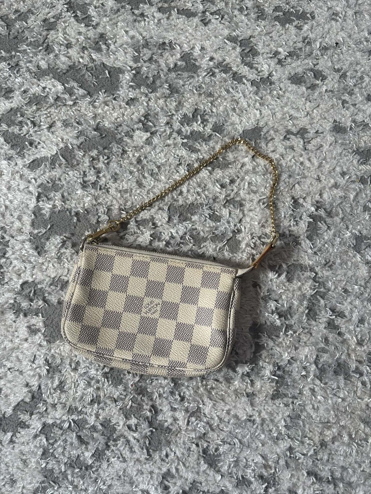 Louis Vuitton Louis vuitton mini pochette bag damier azur Size ONE SIZE - 1 Thumbnail