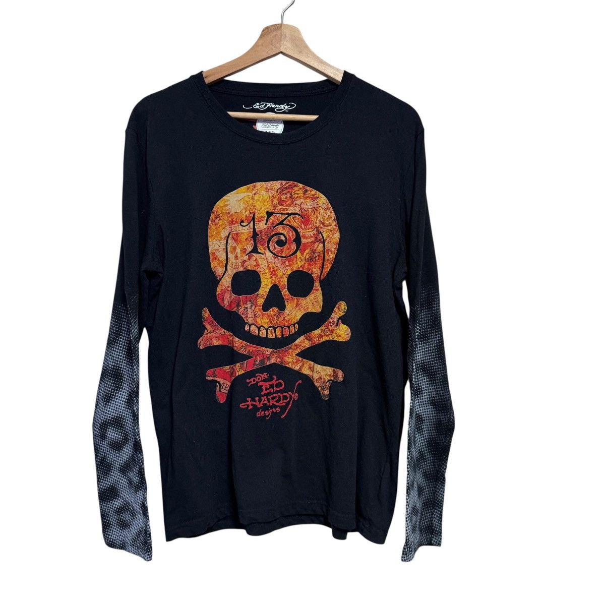 Ed Hardy Ed hardy Longsleeve Shirt born Free Size US M / EU 48-50 / 2 - 1 Thumbnail