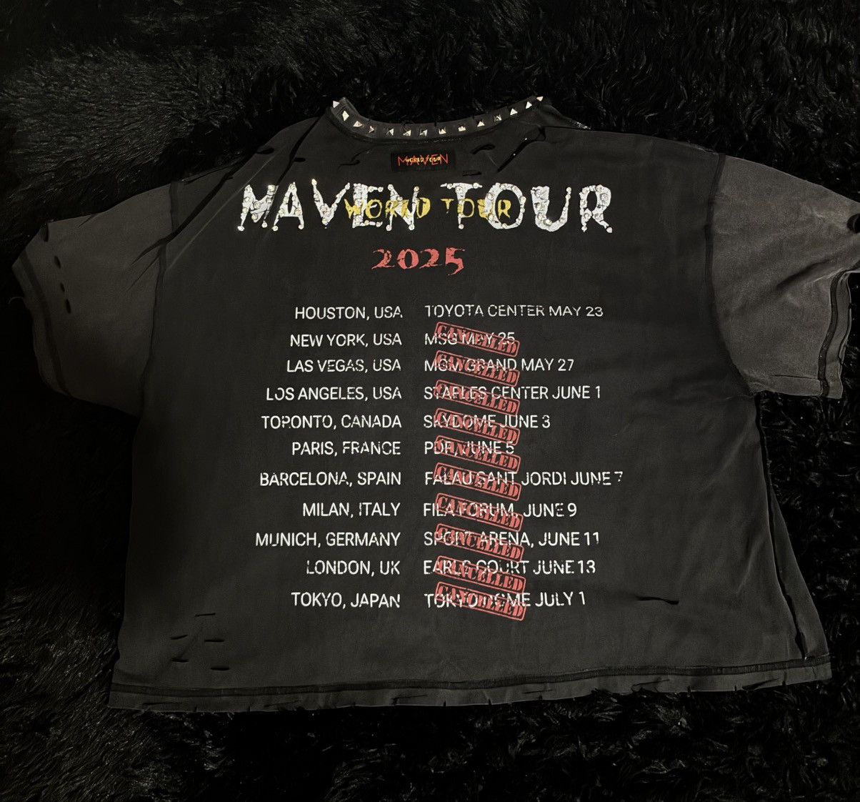 Other MAVEN “WORLD TOUR” TEE Size US XL / EU 56 / 4 - 4 Thumbnail
