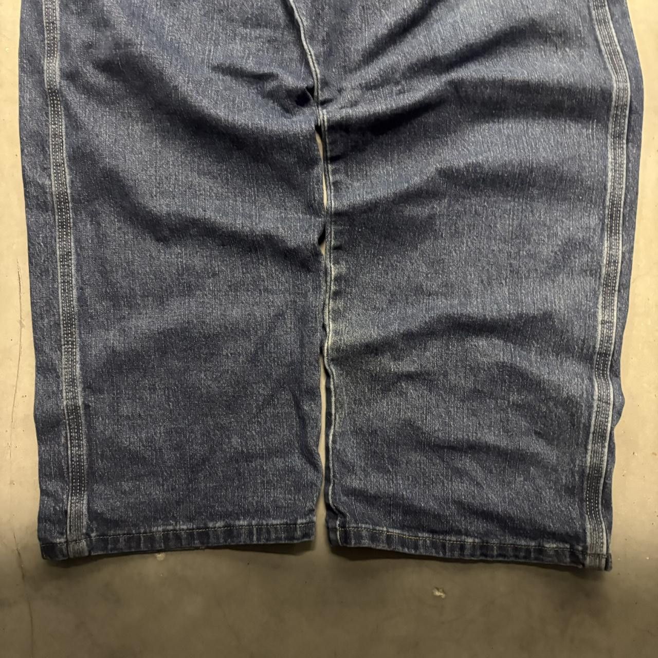 Vintage Crazy Vintage Y2K/2000s Baggy Carpenter Dark Blue Wash Denim Jeans! Size US 44 / EU 60 - 4 Thumbnail