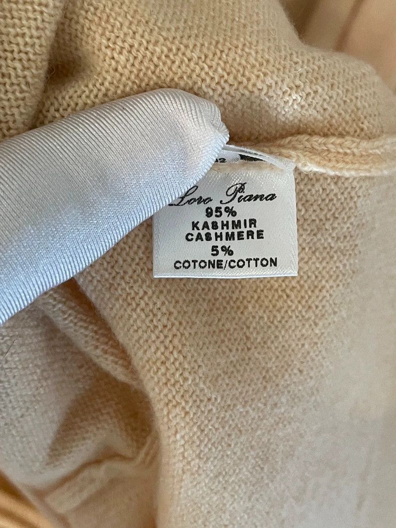 Loro Piana LORO PIANA Apricot colored cashmere sweater Size M / US 6-8 / IT 42-44 - 9 Thumbnail