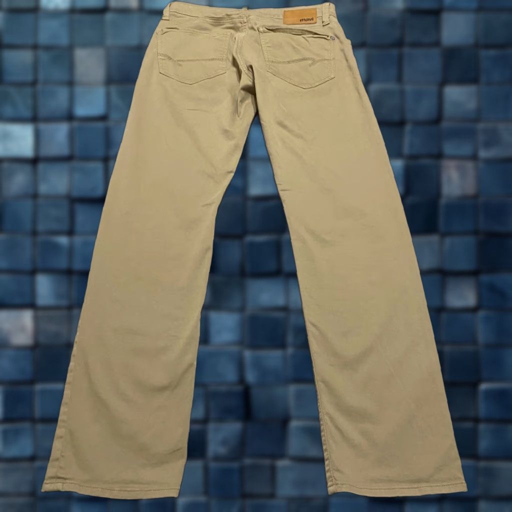 Vintage Mavi Jeans Mens Jeans Zach Beige 30x30 Straight Regular Mid Rise Denim Size US 30 / EU 46 - 1 Thumbnail