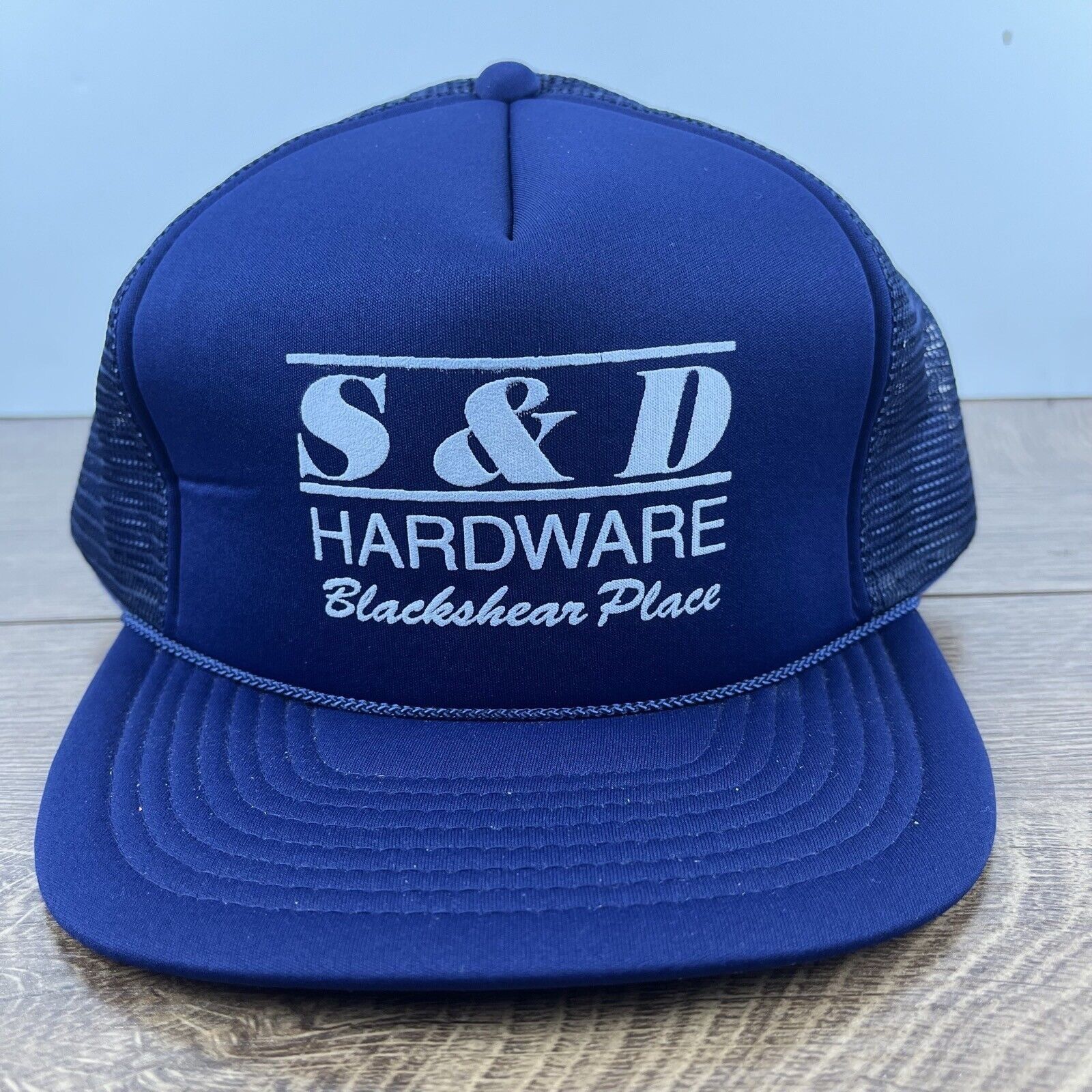Other S&D Hardware Hat Blackshear Place Hat Blue Adjustable Hat Bl Size ONE SIZE - 1 Thumbnail
