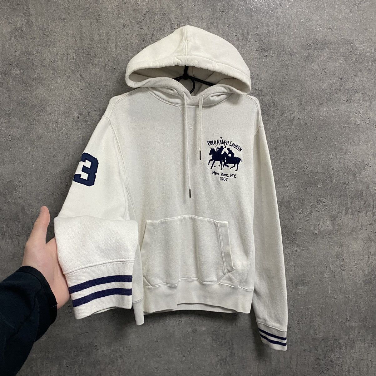 Polo Ralph Lauren Polo Ralph Lauren New York Hoodie #3 Big Pony PRL Y2K Rare Size US S / EU 44-46 / 1 - 2 Thumbnail