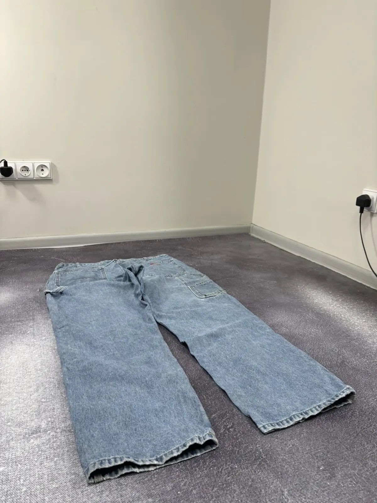 Dickies × Vintage Vintage Dickies American Blue Denim Work Hype Baggy Jeans Size US 38 / EU 54 - 3 Thumbnail