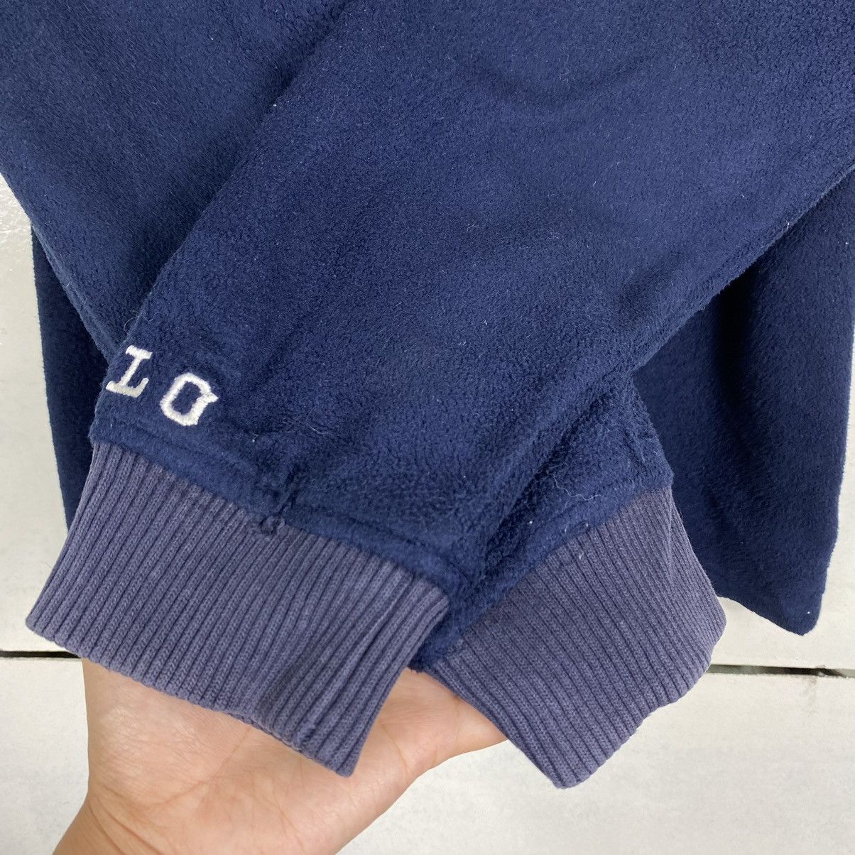 Polo Ralph Lauren × RRL Ralph Lauren × Ralph Lauren Vintage Polo Sports USA Spellout Fleece Size US M / EU 48-50 / 2 - 9 Thumbnail