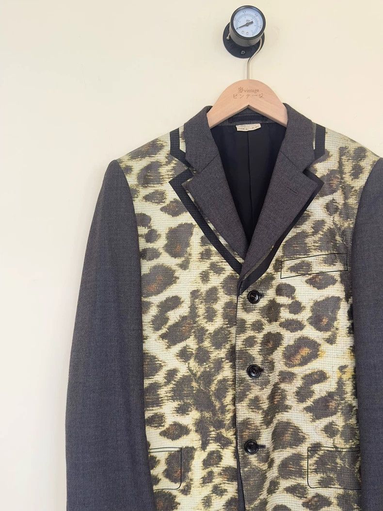 Comme des Garcons Comme Des Garcons Leopard-print suit jacket Size US XS / EU 42 / 0 - 3 Thumbnail