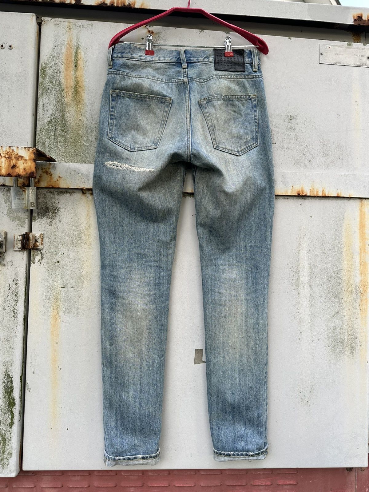MOUSSY 👹Moussy By Azul Distressed Skinny Jeans Size US 31 - 6 Thumbnail