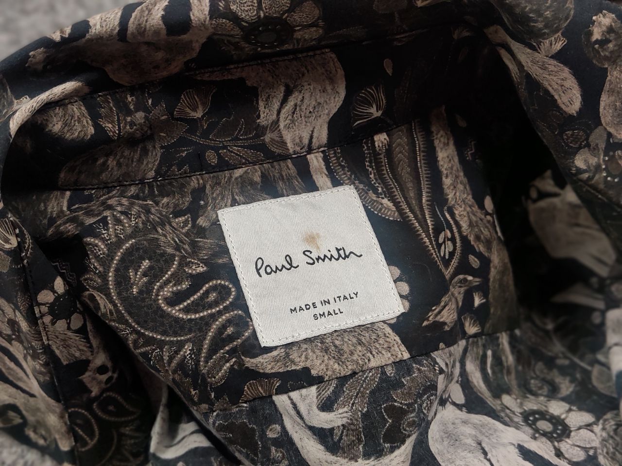 Paul Smith Paul Smith Mainline Monkey pattern Button long sleeve Shirt Size US S / EU 44-46 / 1 - 14 Thumbnail