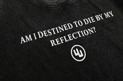 Other Cursed Reflection" faded vintage style tee Size US L / EU 52-54 / 3 - 2 Thumbnail