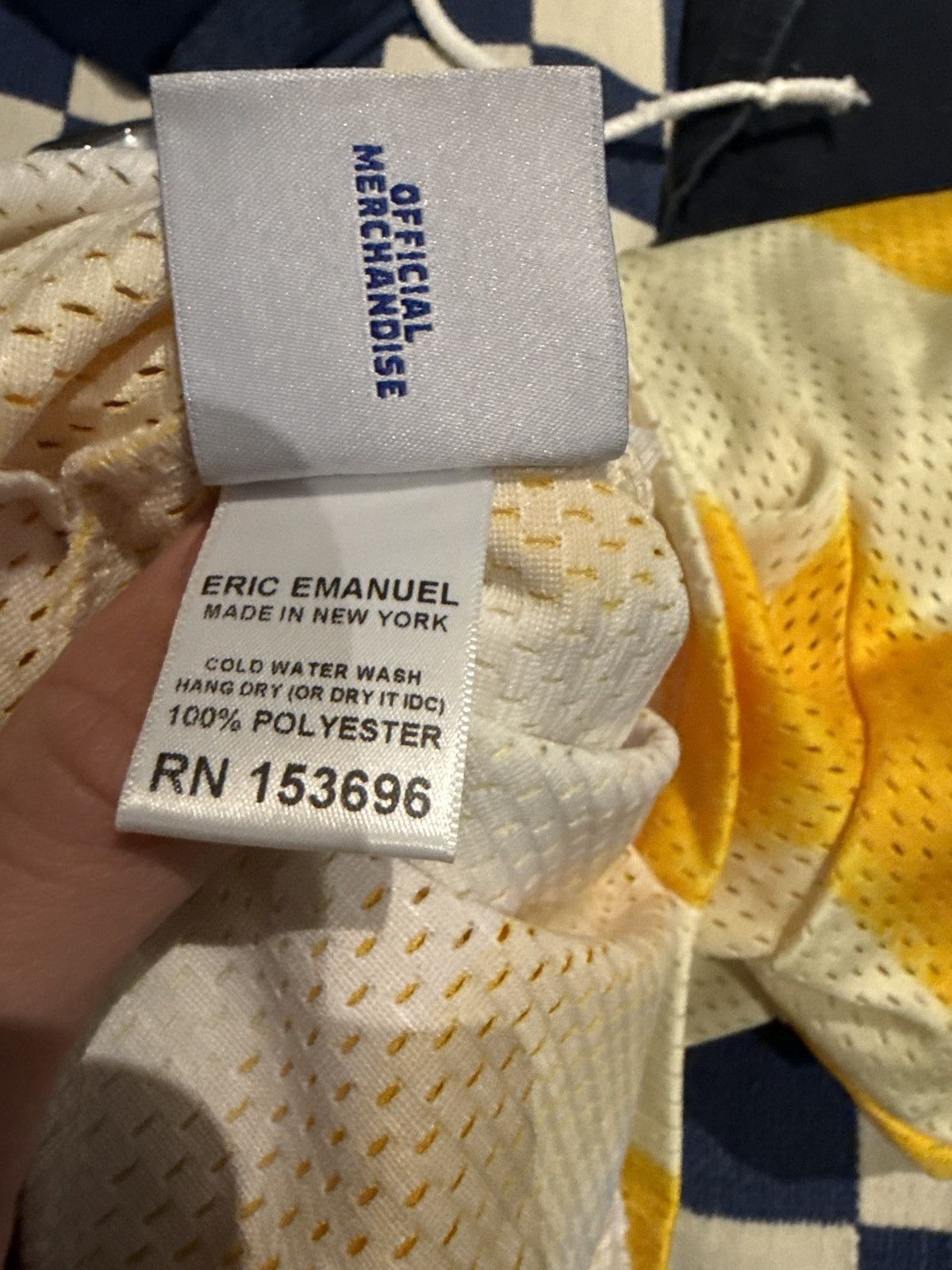 Eric Emanuel Eric Emanuel yellow and white stripes shorts large Size US 32 / EU 48 - 2 Thumbnail