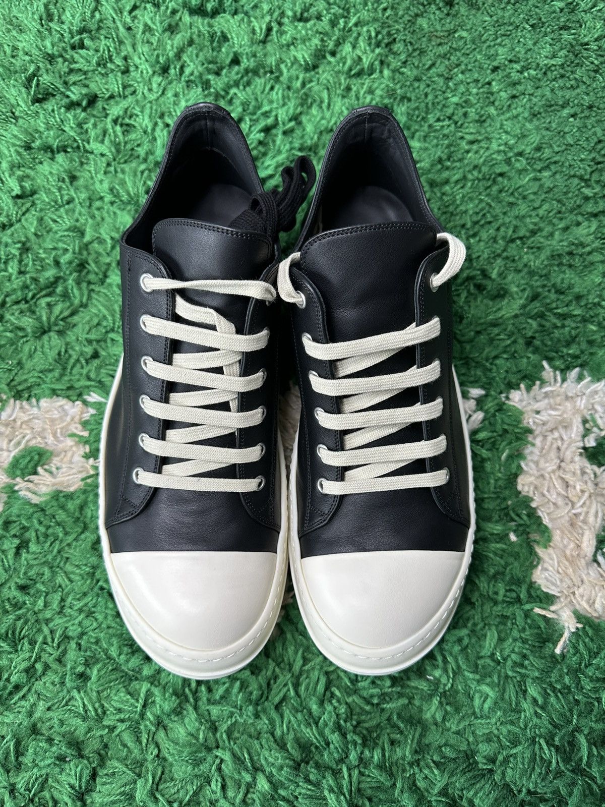 Rick Owens Rick Owens Black Milk Concordians Sneakers Size US 11 / EU 44 - 3 Thumbnail