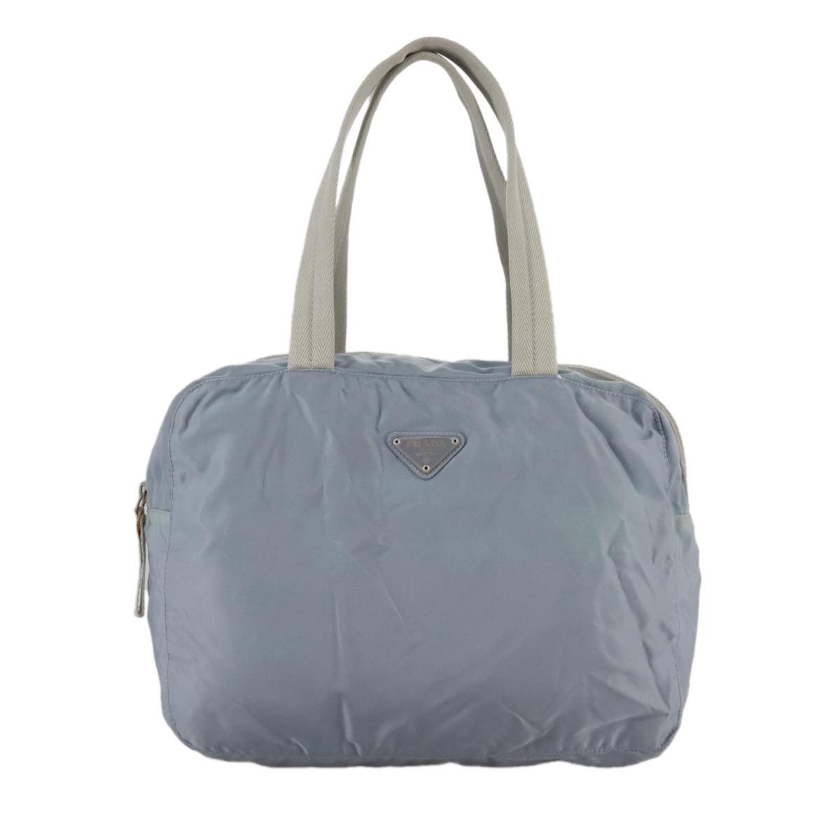 Prada Tessuto Blue Synthetic Handbag (Pre-Owned) Size ONE SIZE - 1 Thumbnail
