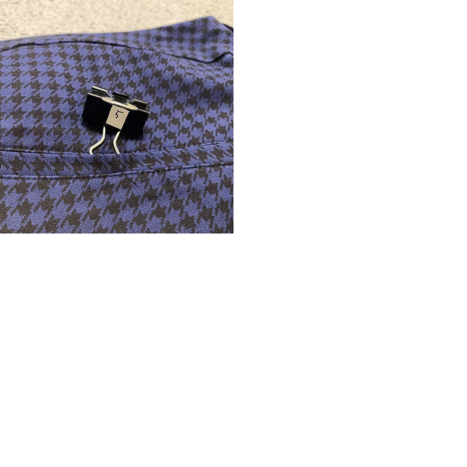 Old Navy Old Navy Pixie Pants Womens Plus 18 Blue Plaid Straight Ankle High Rise Pants Size 40" / US 18 - 9 Thumbnail