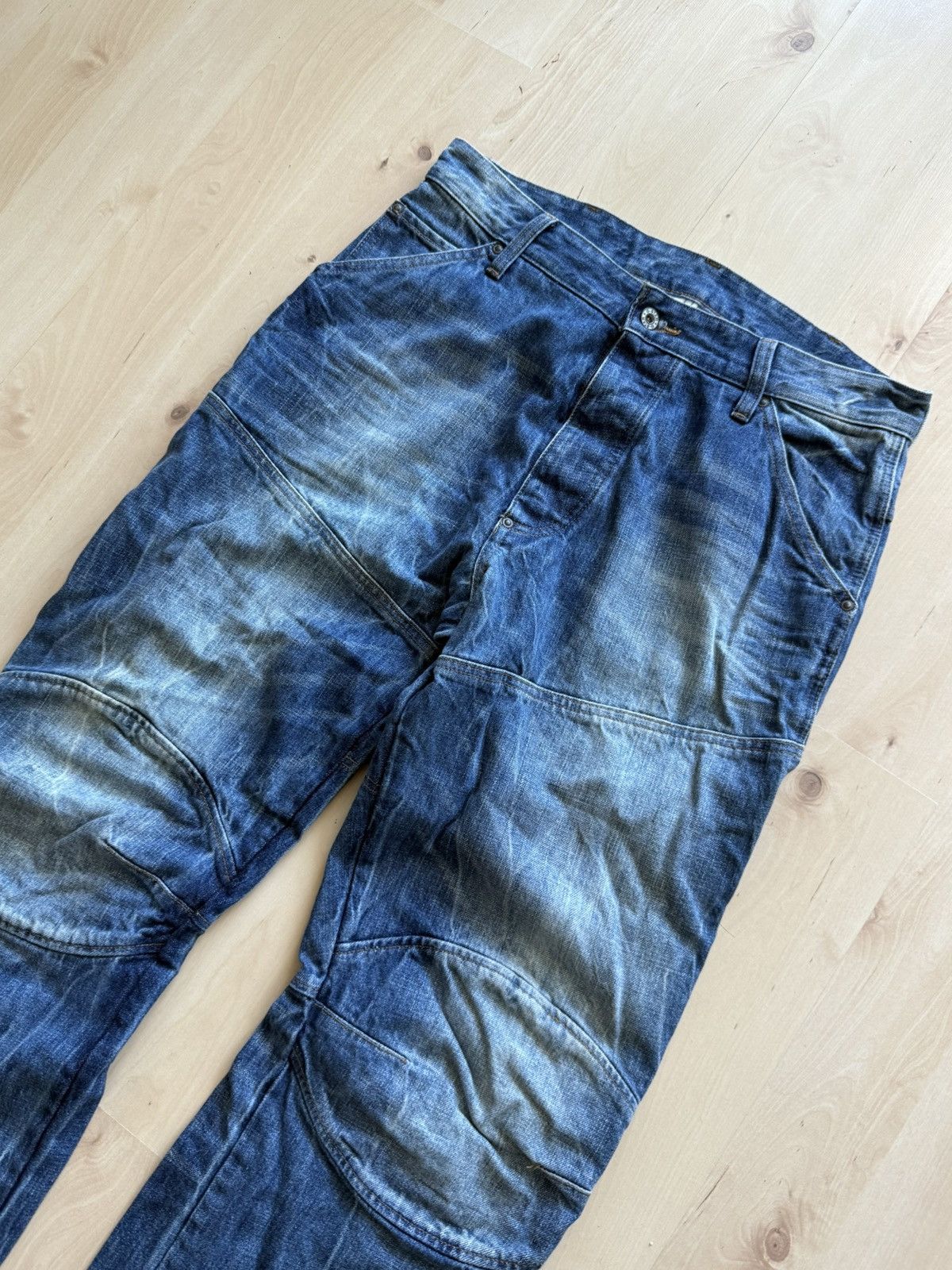G-Star G-Star Raw 3D Denim loose fit vintage baggy jeans Size US 33 - 4 Thumbnail