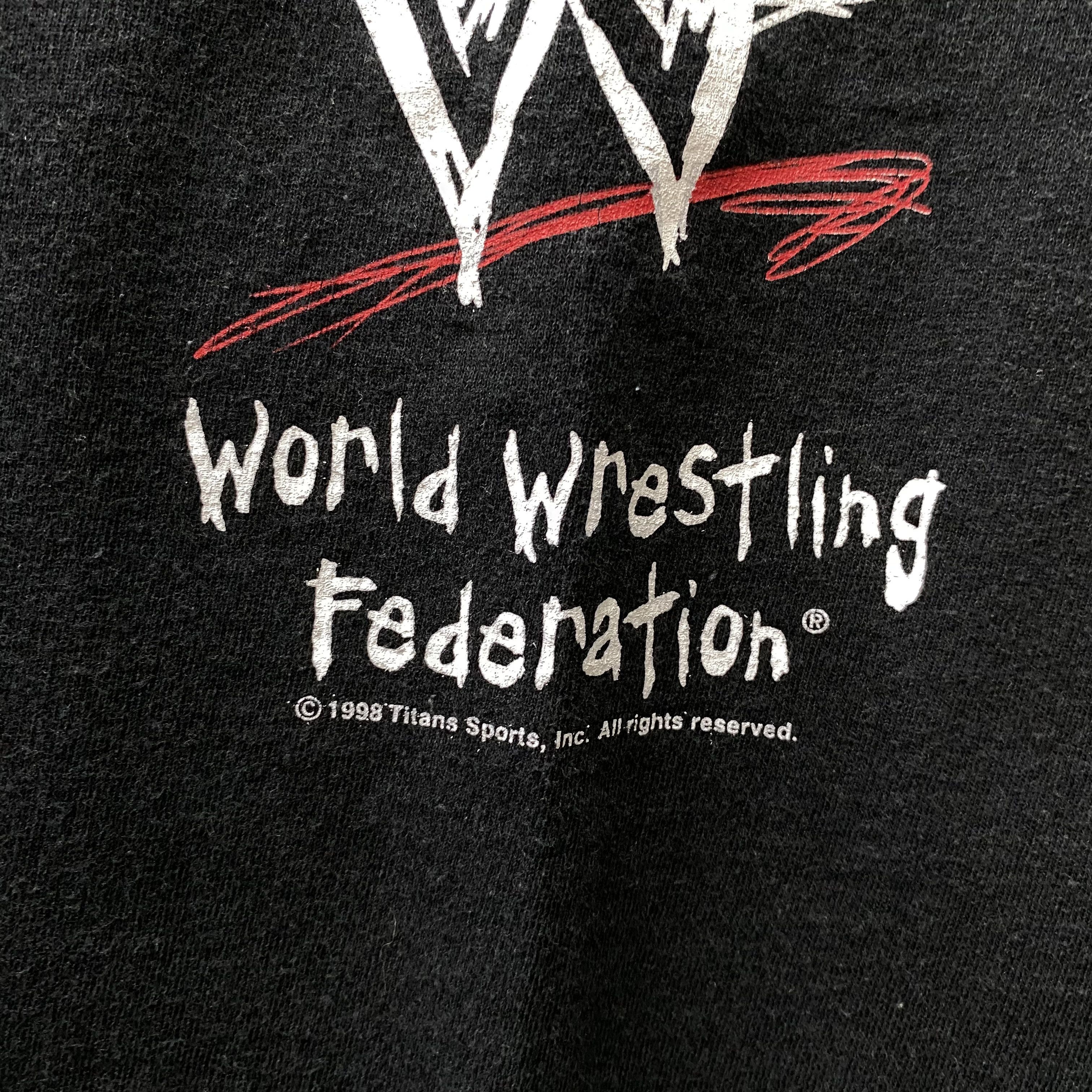 WWF Stone Cold Steve Austin Vintage 1998 WWF Shirt Size US XL / EU 56 / 4 - 3 Thumbnail