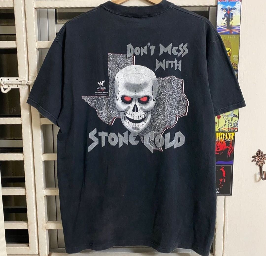 Vintage Don’t Mess With Stone Cold WWF vintage Size US M / EU 48-50 / 2 - 3 Thumbnail