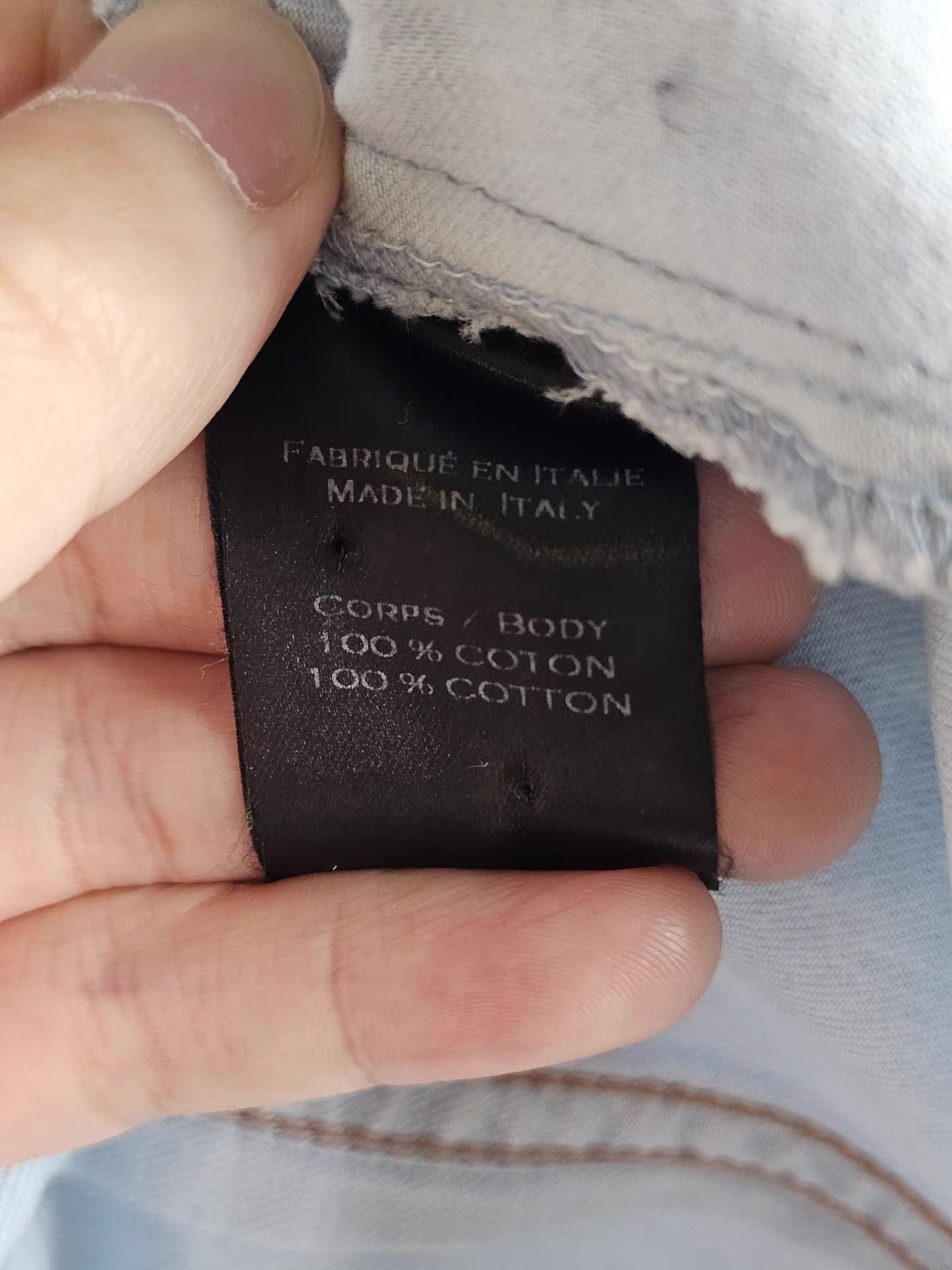 Balmain Balmain washed denim shirt, Size US L / EU 52-54 / 3 - 6 Thumbnail