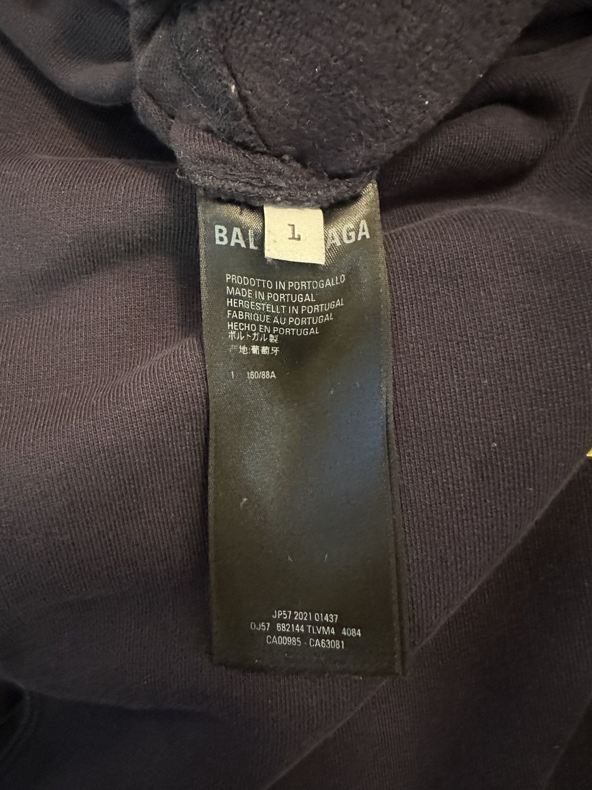Balenciaga SS/22 Year of the Tiger Hoodie/FBI Hoodie Size US M / EU 48-50 / 2 - 9 Thumbnail